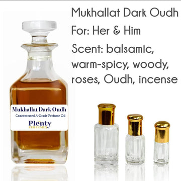 Perfume Oil Mukhallat Dark Oudh By Afnan - Plenty Perfumes